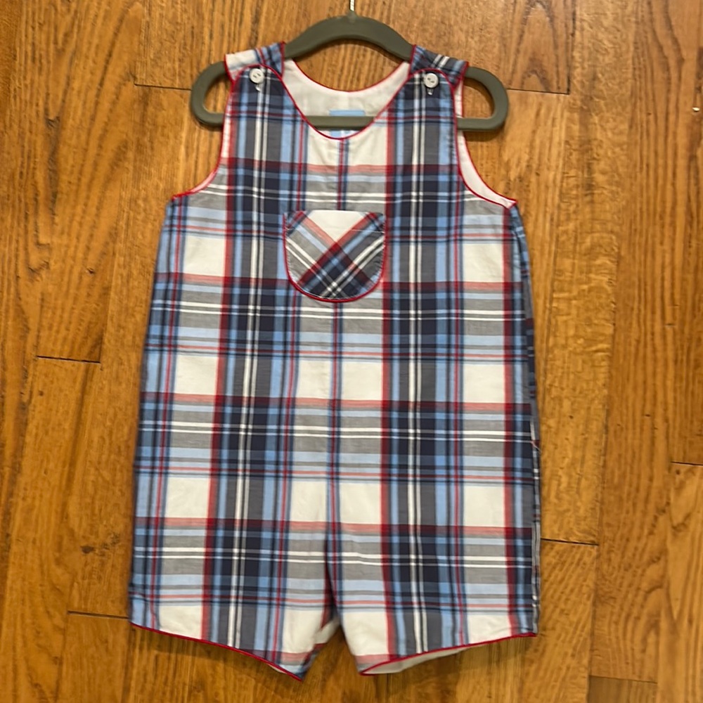 Bella Bliss boys plaid jumper